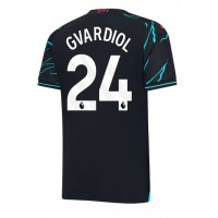 Manchester City Josko Gvardiol #24 Tredjeställ 2023-24 Kortärmad
